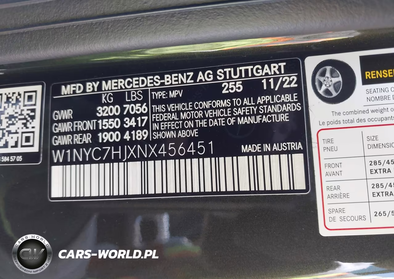2022 Mercedes-Benz Amg G 63 4Matic VIN:W1NYC7HJXNX456451 - 9