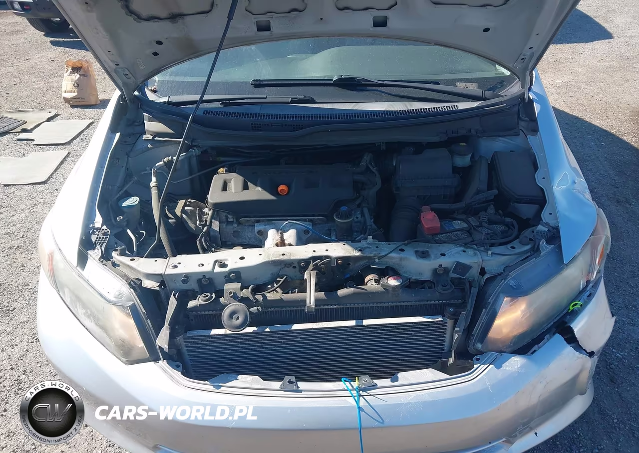2012 Honda Civic Lx VIN:2HGFB2F5XCH308572 - 10