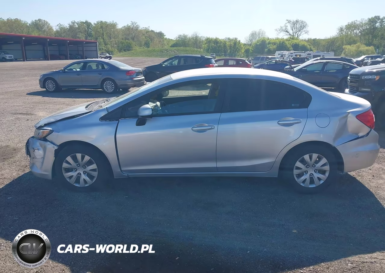 2012 Honda Civic Lx VIN:2HGFB2F5XCH308572 - 15