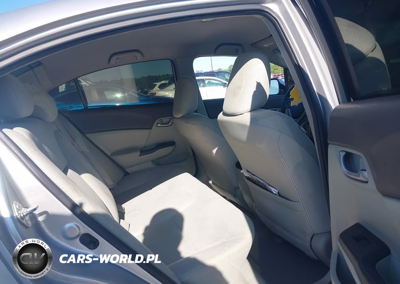 2012 Honda Civic Lx VIN:2HGFB2F5XCH308572 - 8