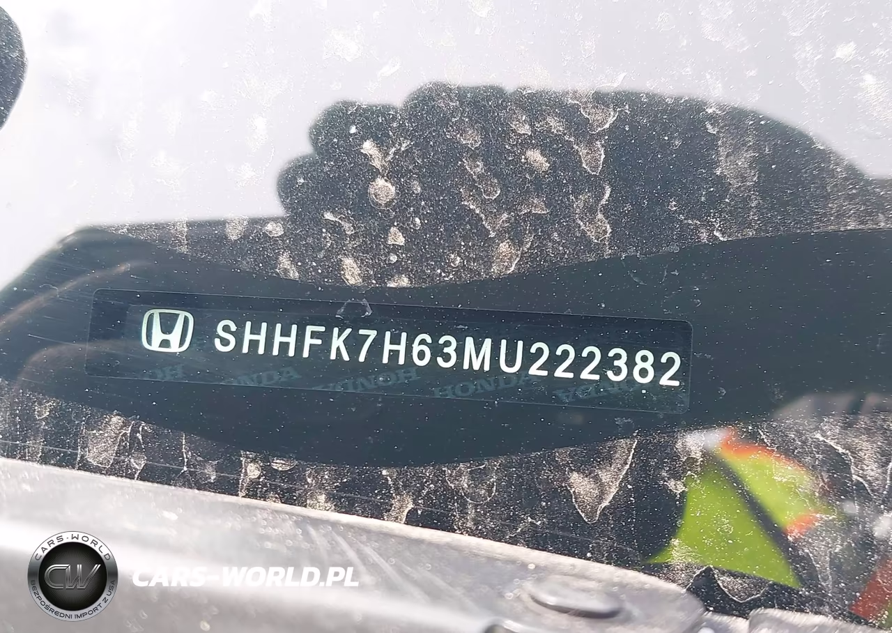 2021 Honda Civic Ex VIN:SHHFK7H63MU222382 - 9