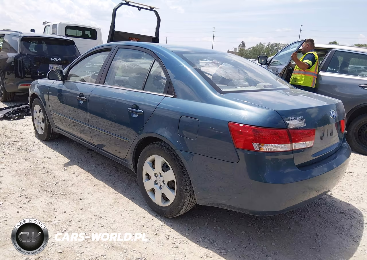 2007 Hyundai Sonata Gls VIN:5NPET46CX7H241129 - 3