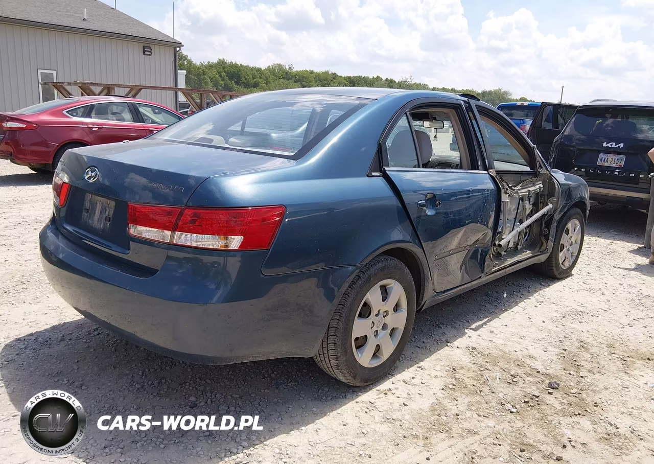 2007 Hyundai Sonata Gls VIN:5NPET46CX7H241129 - 4
