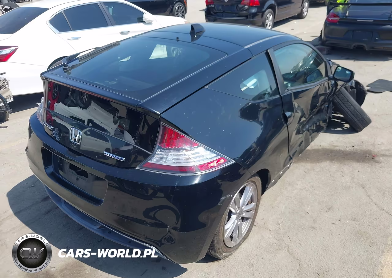 2012 Honda Cr-Z Ex VIN:JHMZF1D65CS000562 - 4