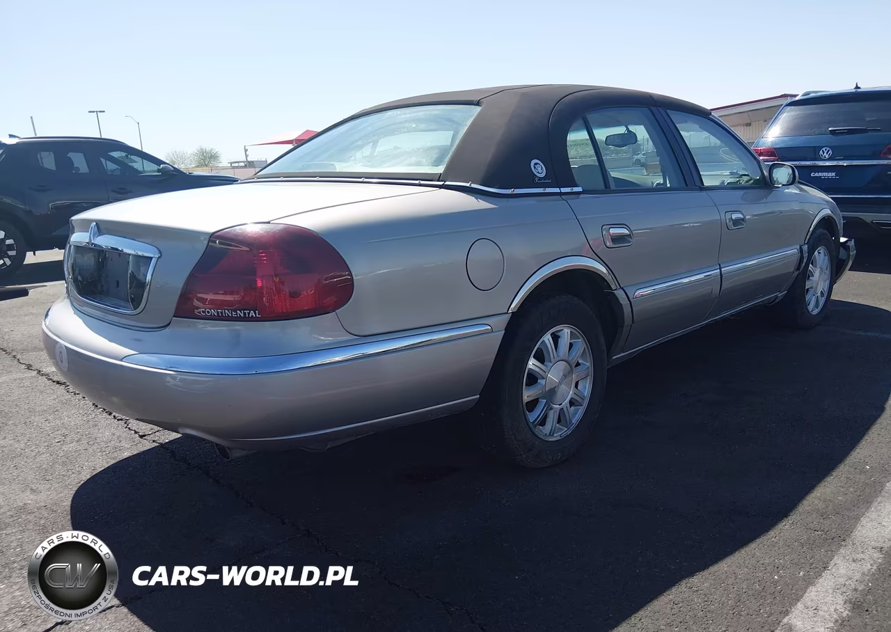 2001 Lincoln Continental VIN:1LNHM97V81Y720223 - 4