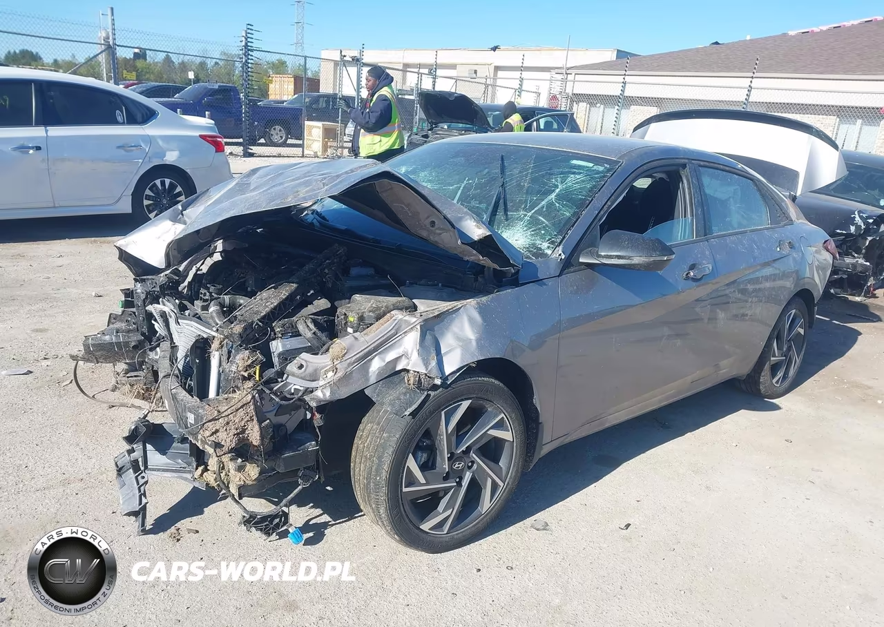 2025 Hyundai Elantra Sel Sport VIN:KMHLM4DG6SU879995 - 2