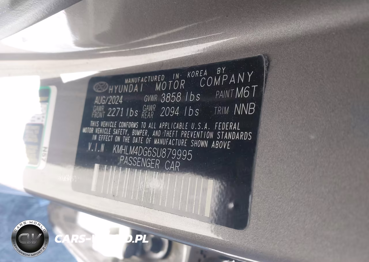2025 Hyundai Elantra Sel Sport VIN:KMHLM4DG6SU879995 - 9