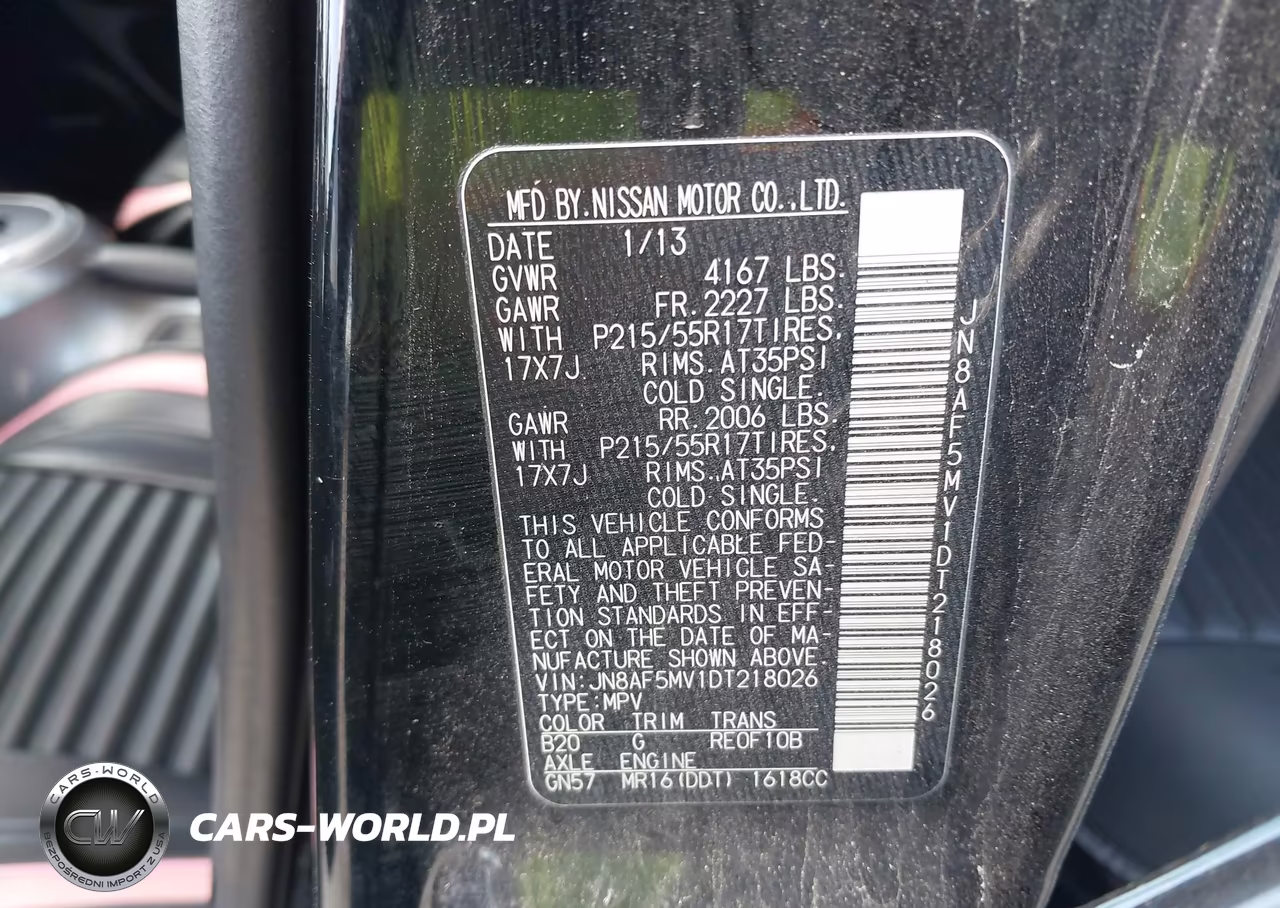 2013 Nissan Juke Sv VIN:JN8AF5MV1DT218026 - 9