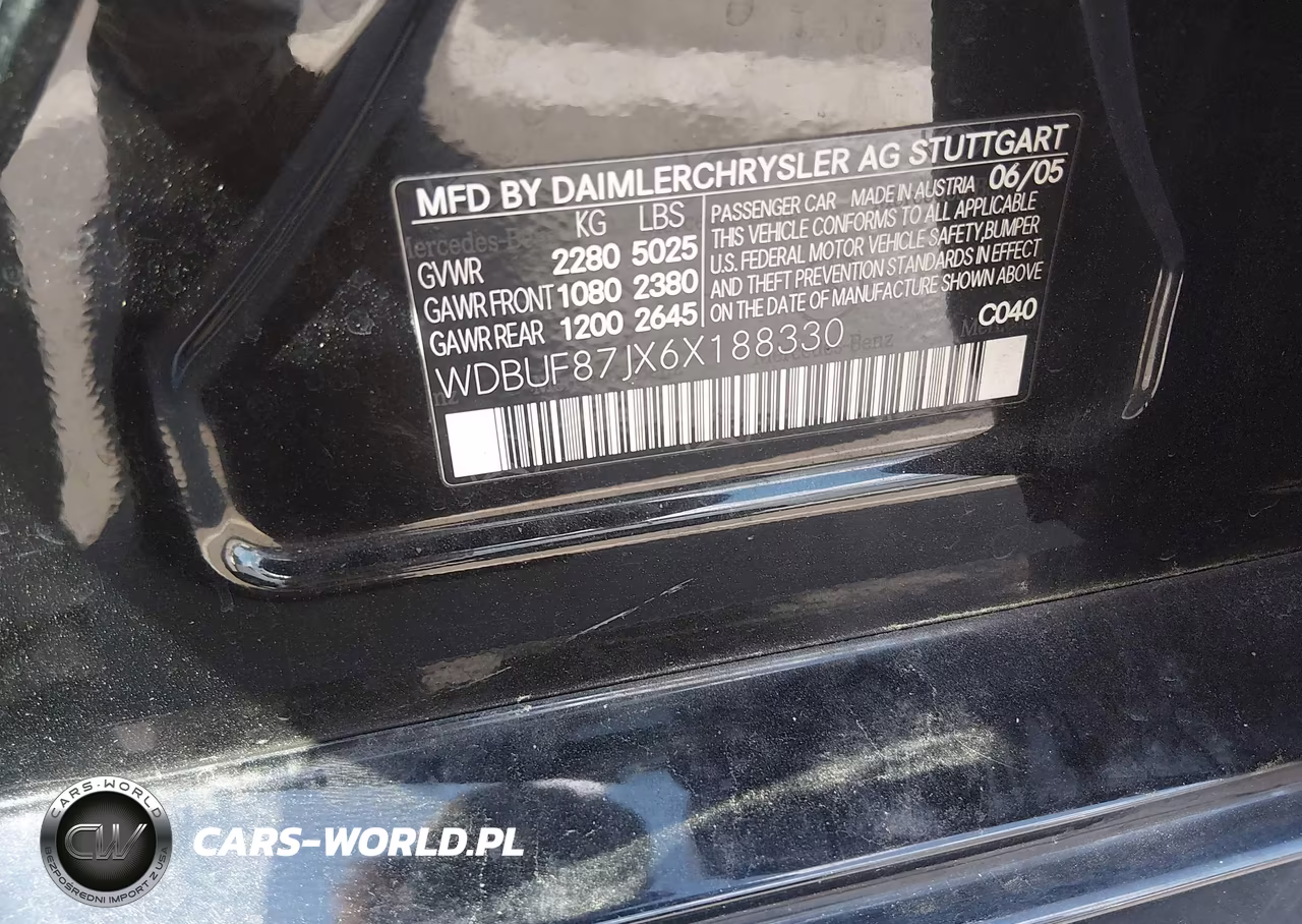 2006 Mercedes-Benz E 350 4Matic VIN:WDBUF87JX6X188330 - 9