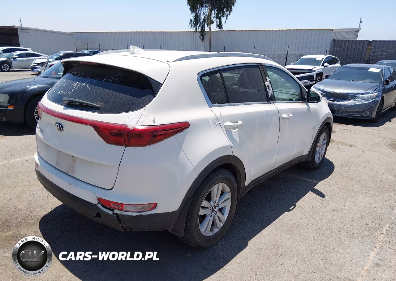 2017 Kia Sportage Lx VIN:KNDPM3AC7H7205900 - 4