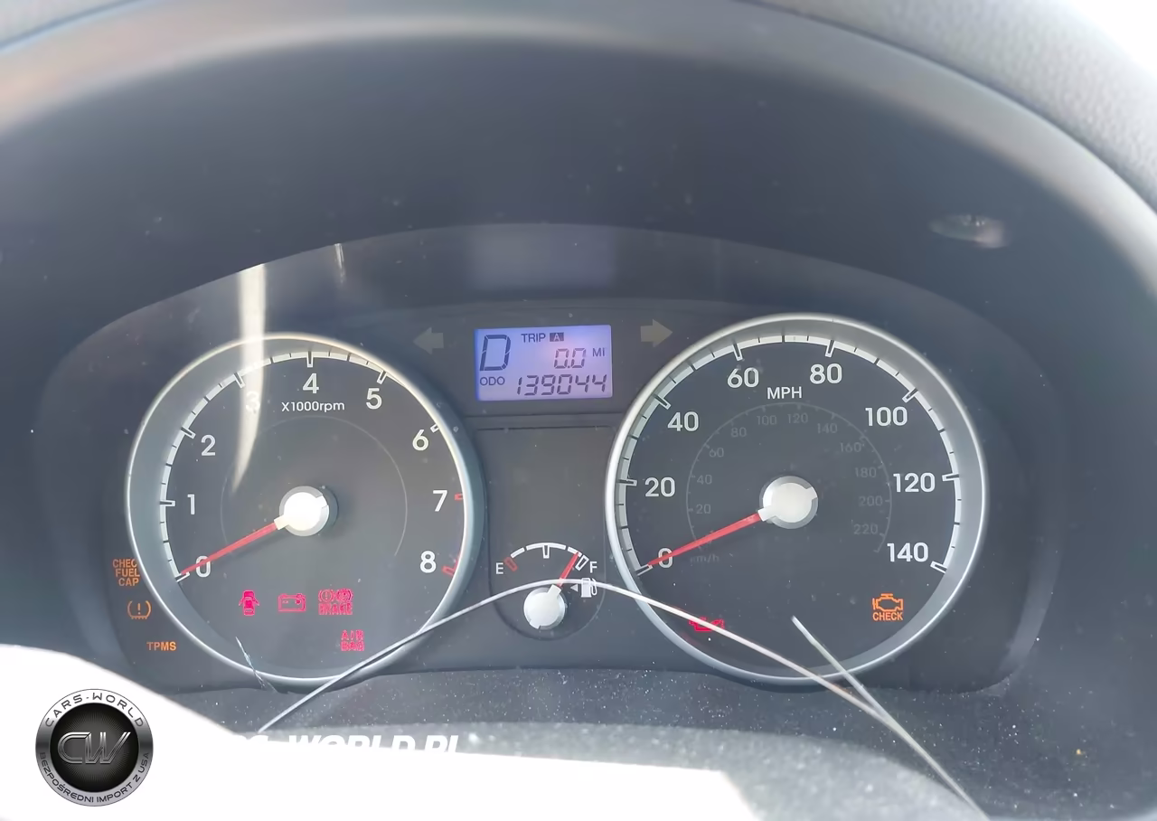 2010 Hyundai Accent Gls VIN:KMHCN4AC6AU410239 - 7