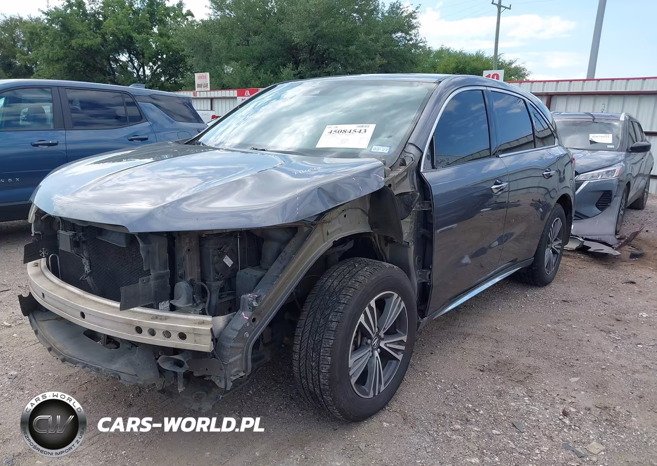 2018 Acura Mdx VIN:5J8YD3H31JL001599 - 2