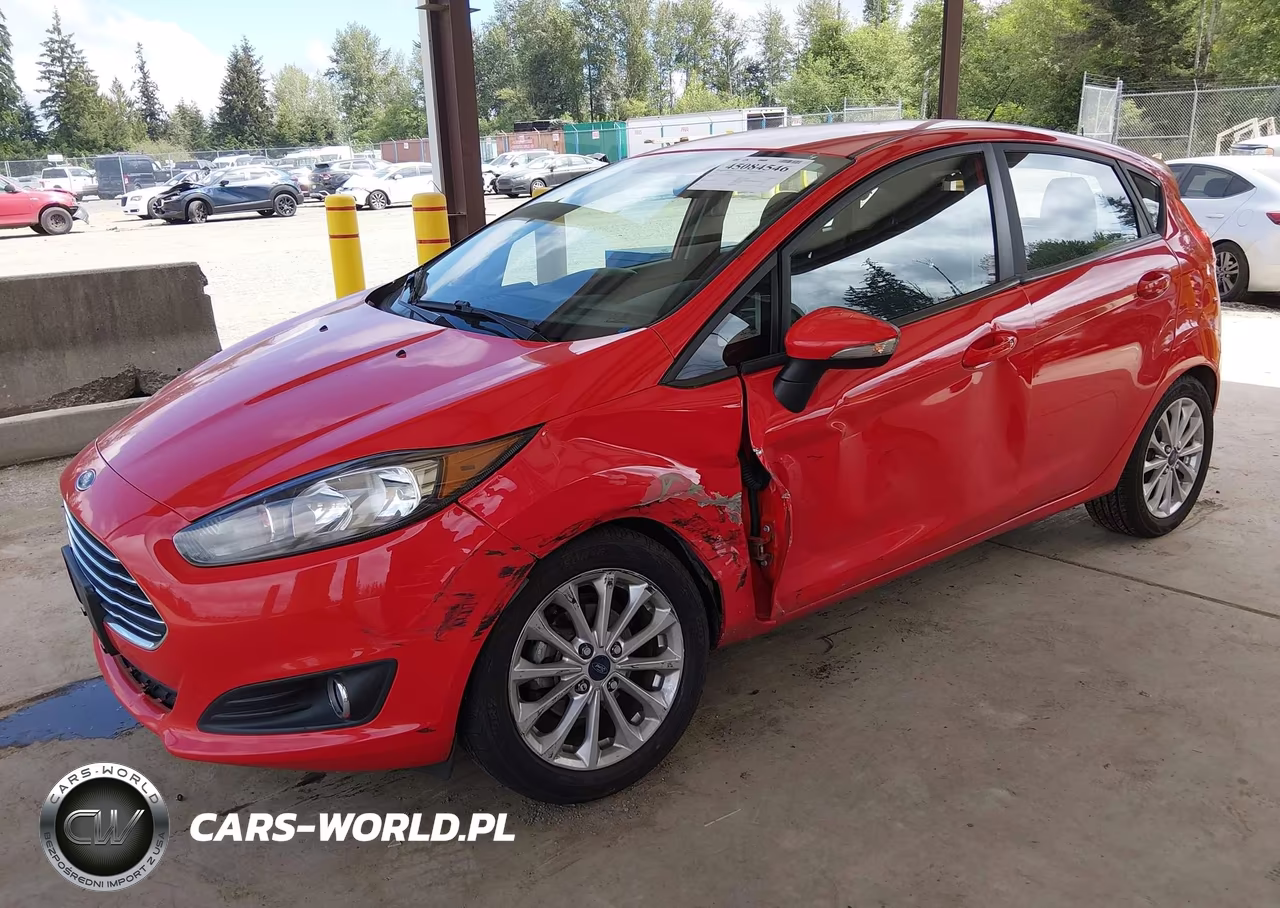 2014 Ford Fiesta Se VIN:3FADP4EJXEM183424 - 2