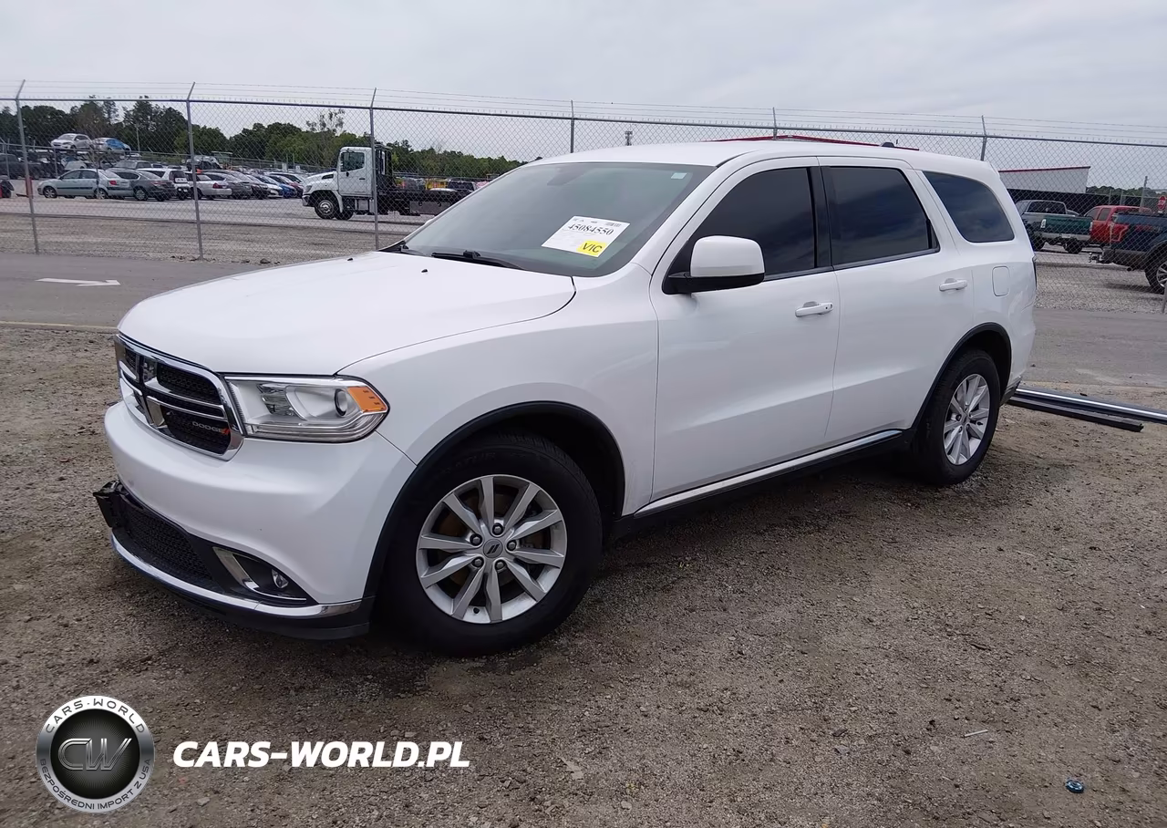 2019 Dodge Durango Sxt Rwd VIN:1C4RDHAG7KC604765 - 2