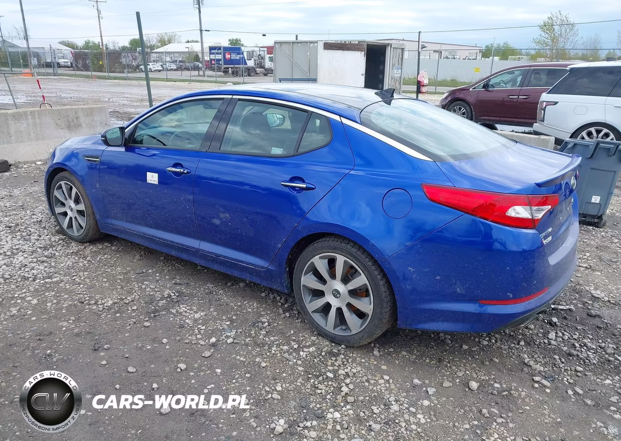 2012 Kia Optima Sx VIN:5XXGR4A64CG078928 - 3