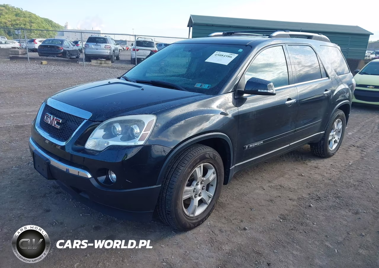 2008 GMC Acadia Slt-2 VIN:1GKEV33728J176317 - 2