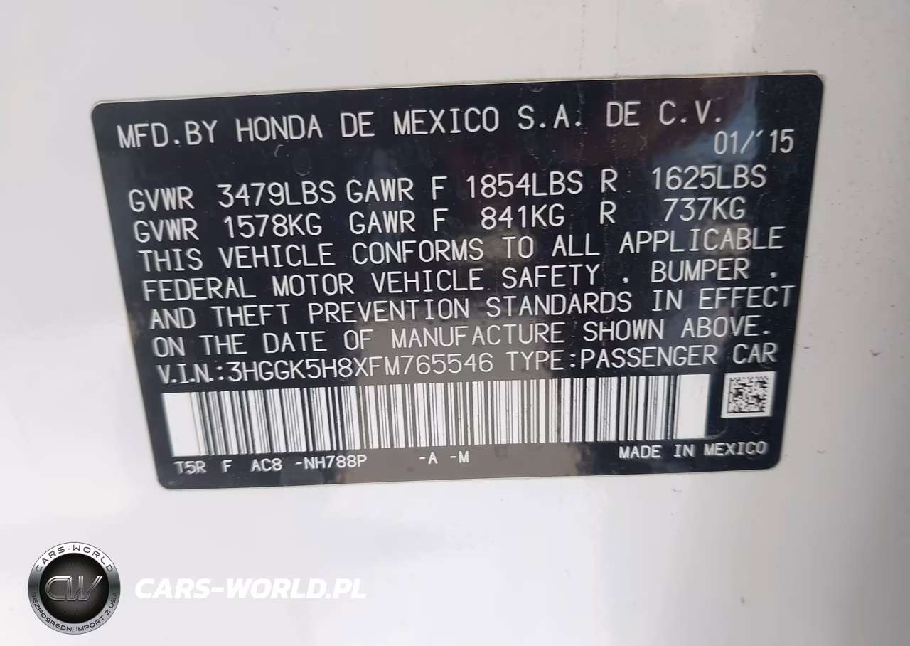 2015 Honda Fit Ex-Ex-L VIN:3HGGK5H8XFM765546 - 9