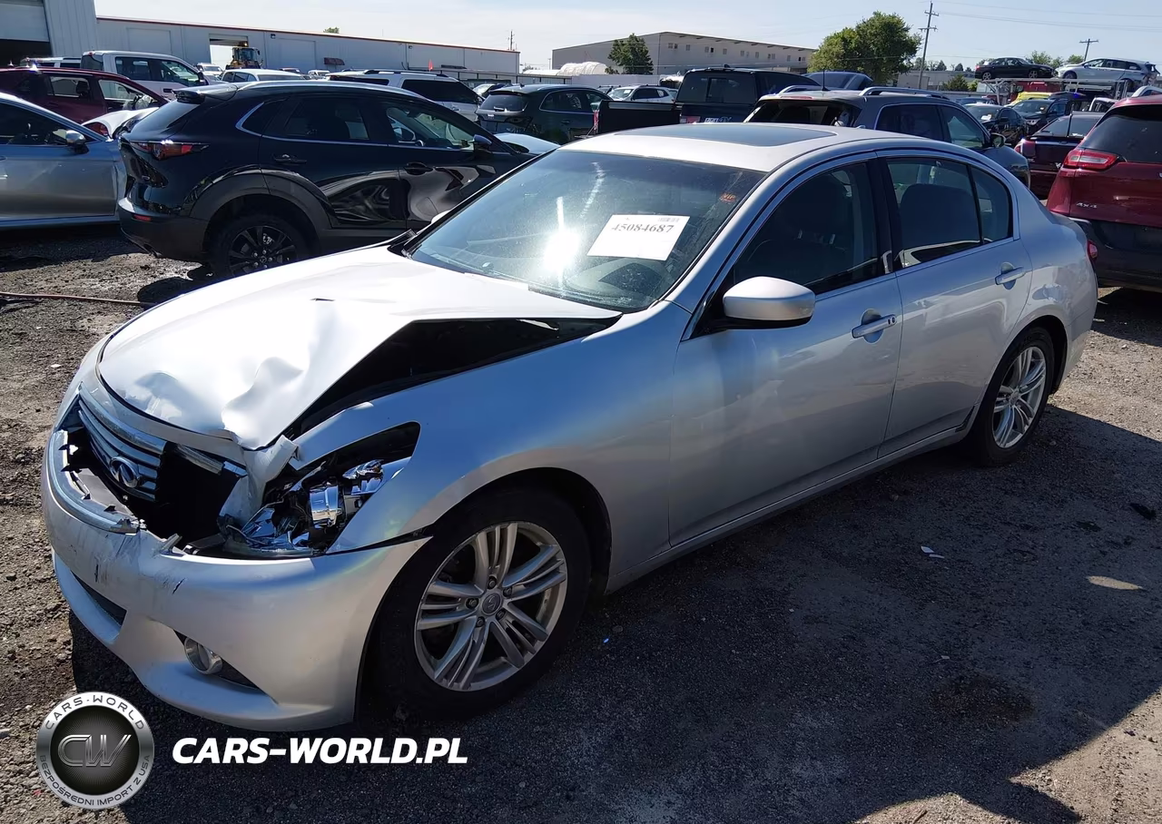 2011 Infiniti G25 Journey VIN:JN1DV6AP9BM831271 - 2