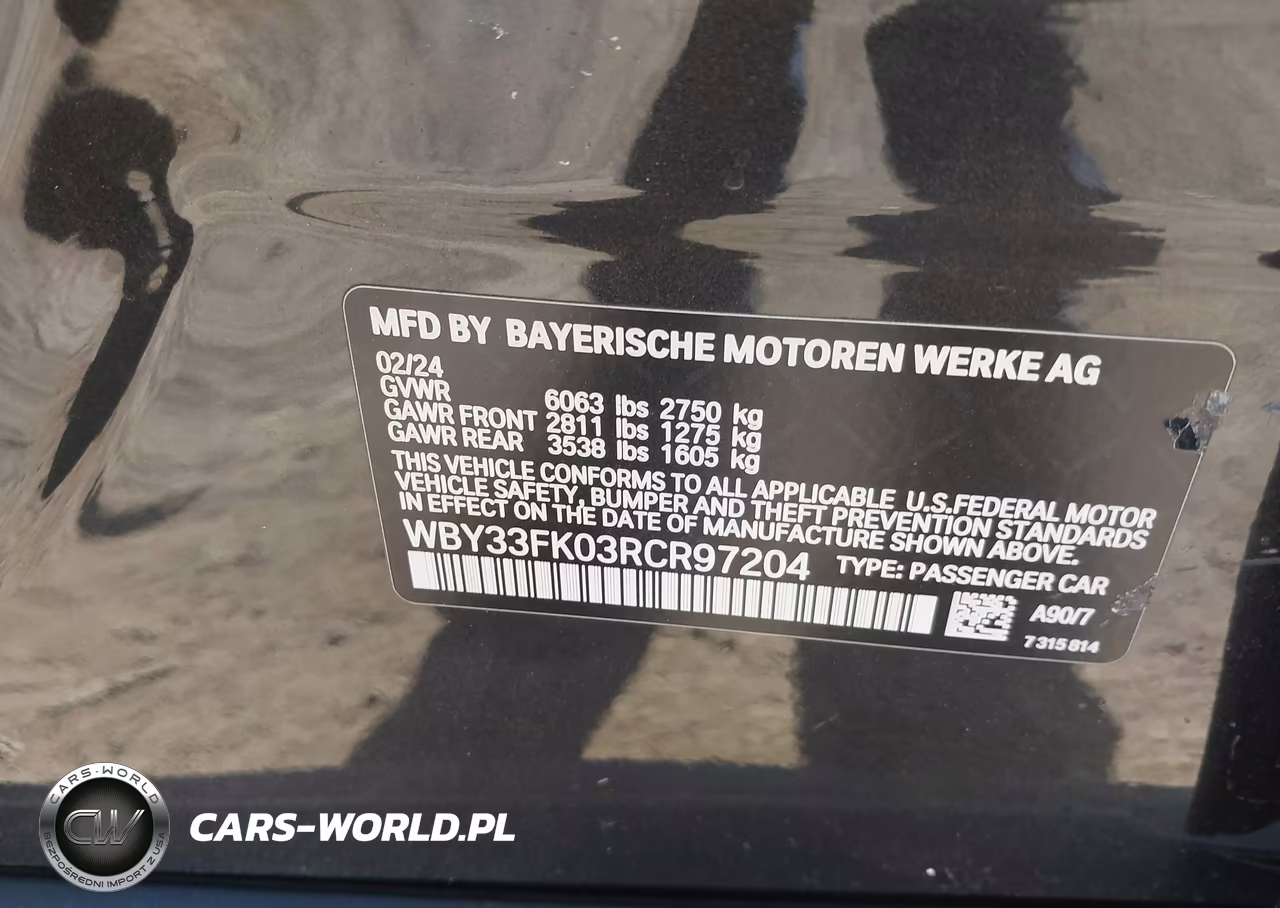 2024 BMW I5 Edrive40 VIN:WBY33FK03RCR97204 - 9