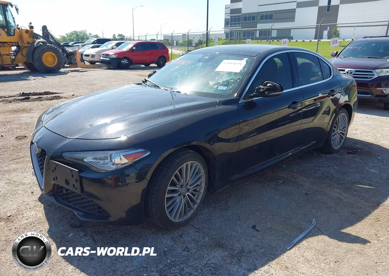 2018 Alfa Romeo Giulia Ti Lusso Awd VIN:ZARFAEEN7J7576711 - 2