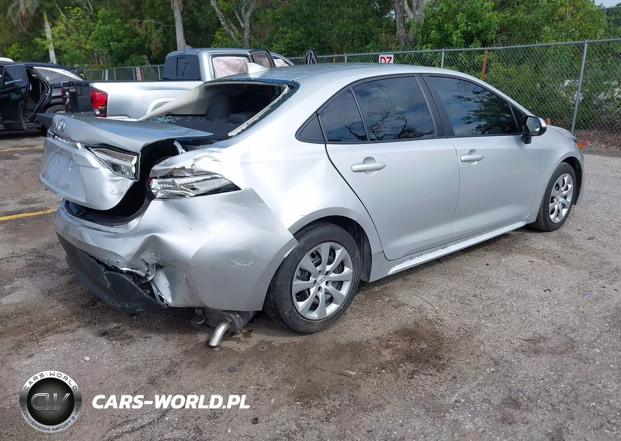 2023 Toyota Corolla Le VIN:5YFB4MDE6PP070824 - 4