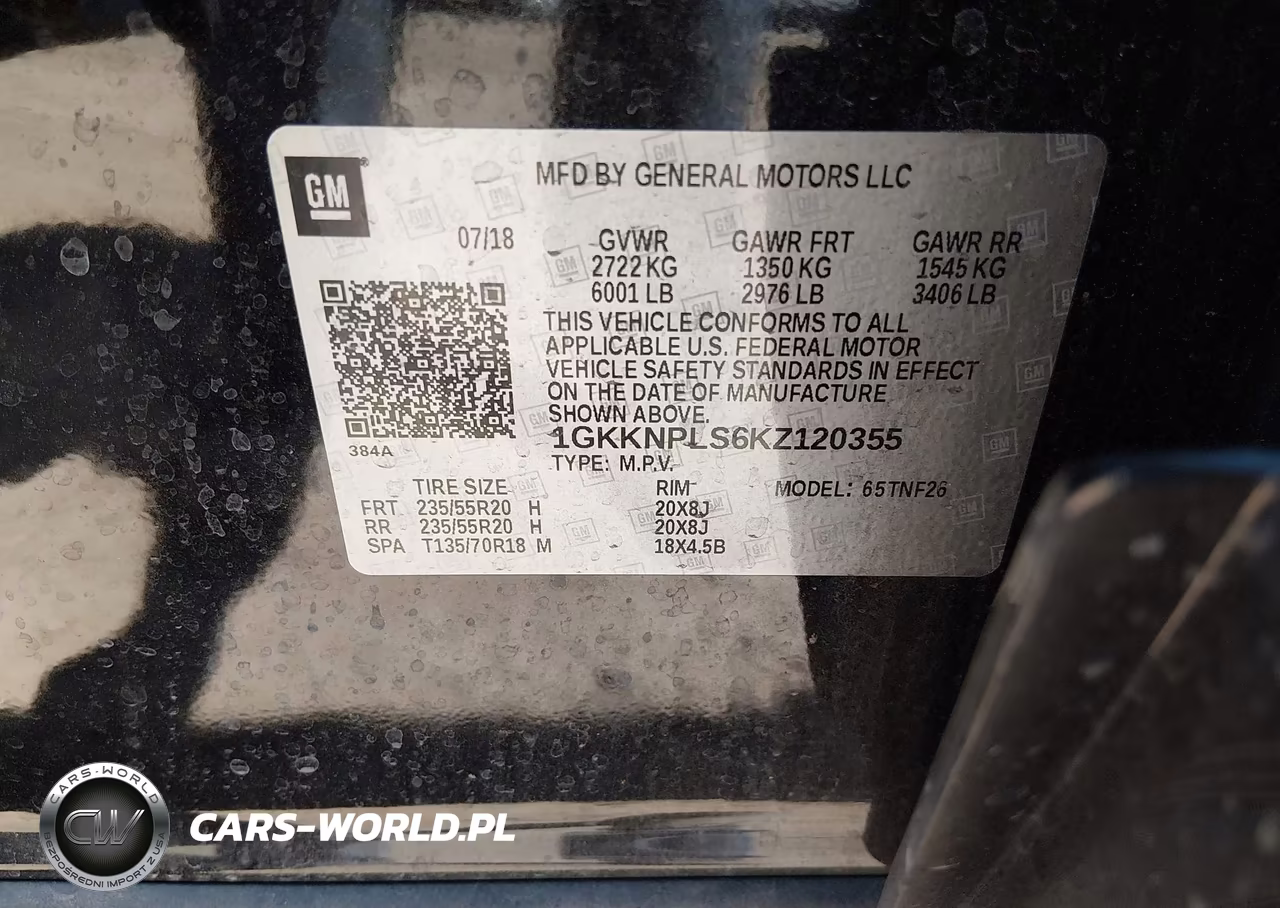 2019 GMC Acadia Denali VIN:1GKKNPLS6KZ120355 - 9