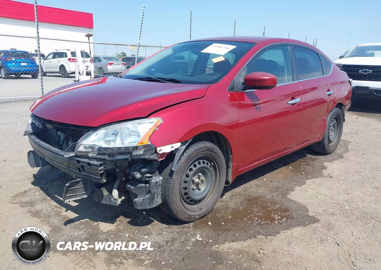 2015 Nissan Sentra Sv VIN:3N1AB7AP2FL694563 - 2