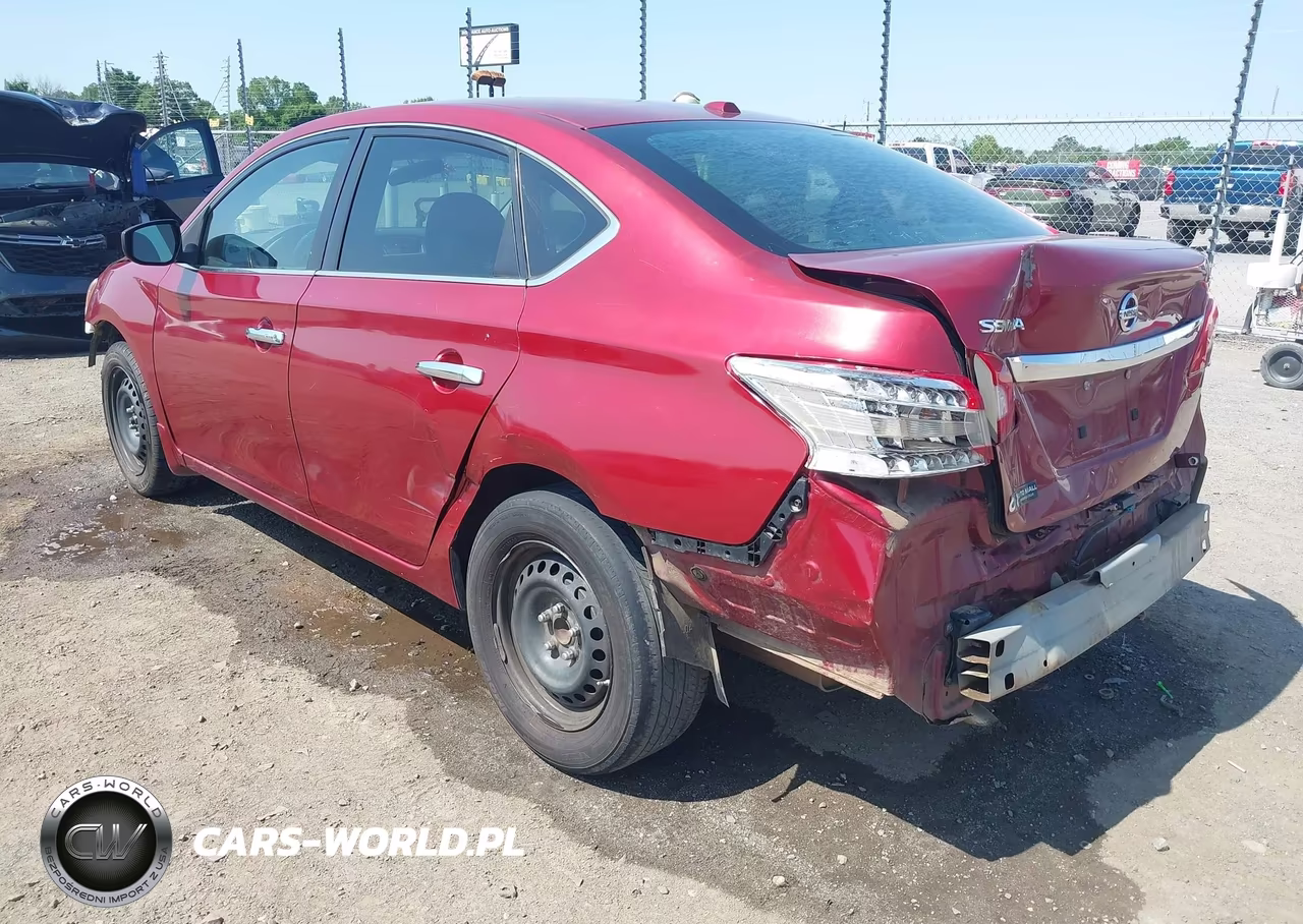 2015 Nissan Sentra Sv VIN:3N1AB7AP2FL694563 - 3