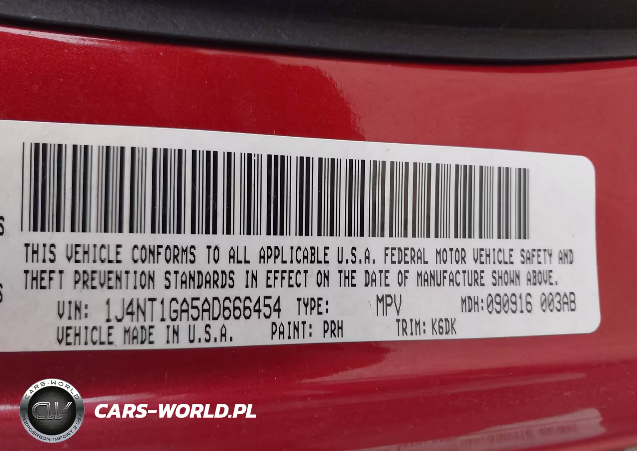 2010 Jeep Patriot Sport VIN:1J4NT1GA5AD666454 - 9