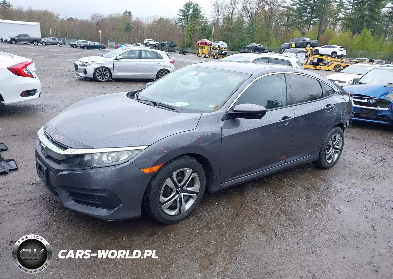 2018 Honda Civic Lx VIN:2HGFC2F50JH522657 - 2