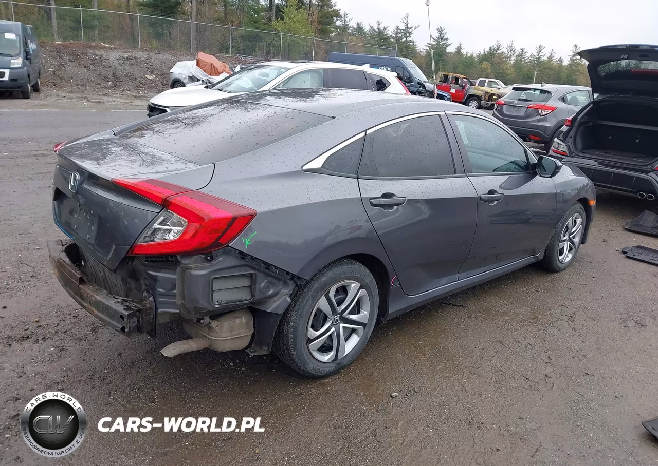 2018 Honda Civic Lx VIN:2HGFC2F50JH522657 - 4