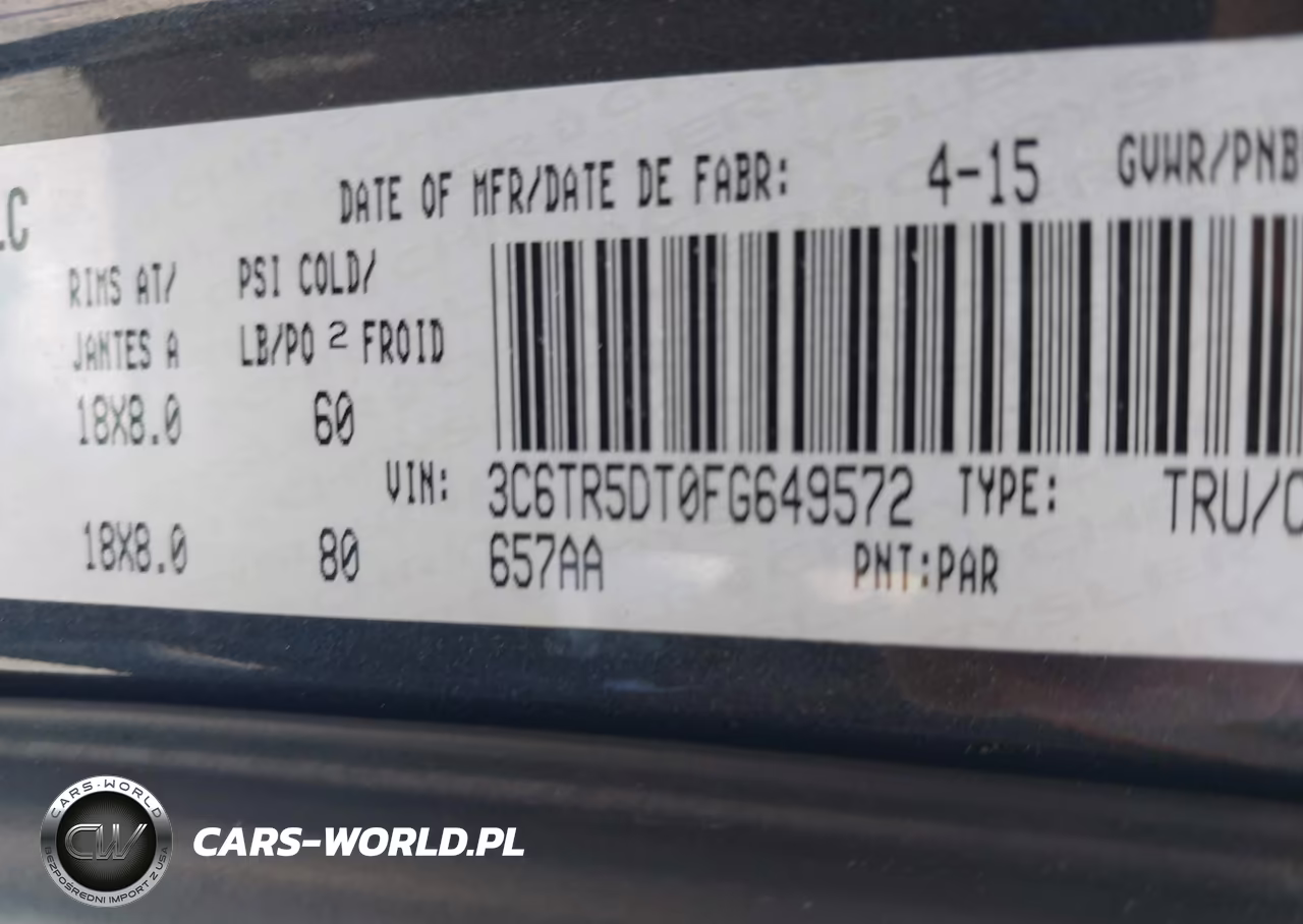2015 Ram 2500 Slt VIN:3C6TR5DT0FG649572 - 9