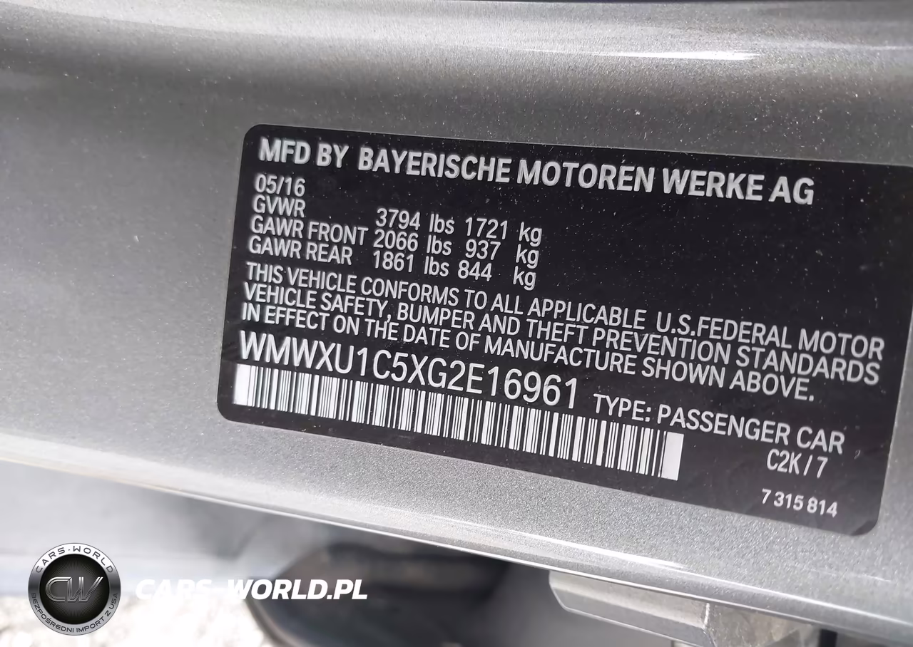 2016 Mini Hardtop Cooper VIN:WMWXU1C5XG2E16961 - 9