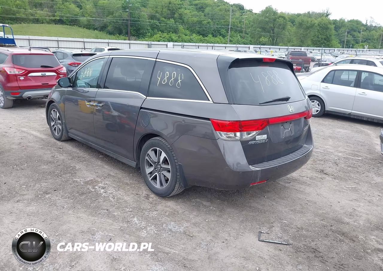 2016 Honda Odyssey Touring-Touring Elite VIN:5FNRL5H96GB028086 - 3