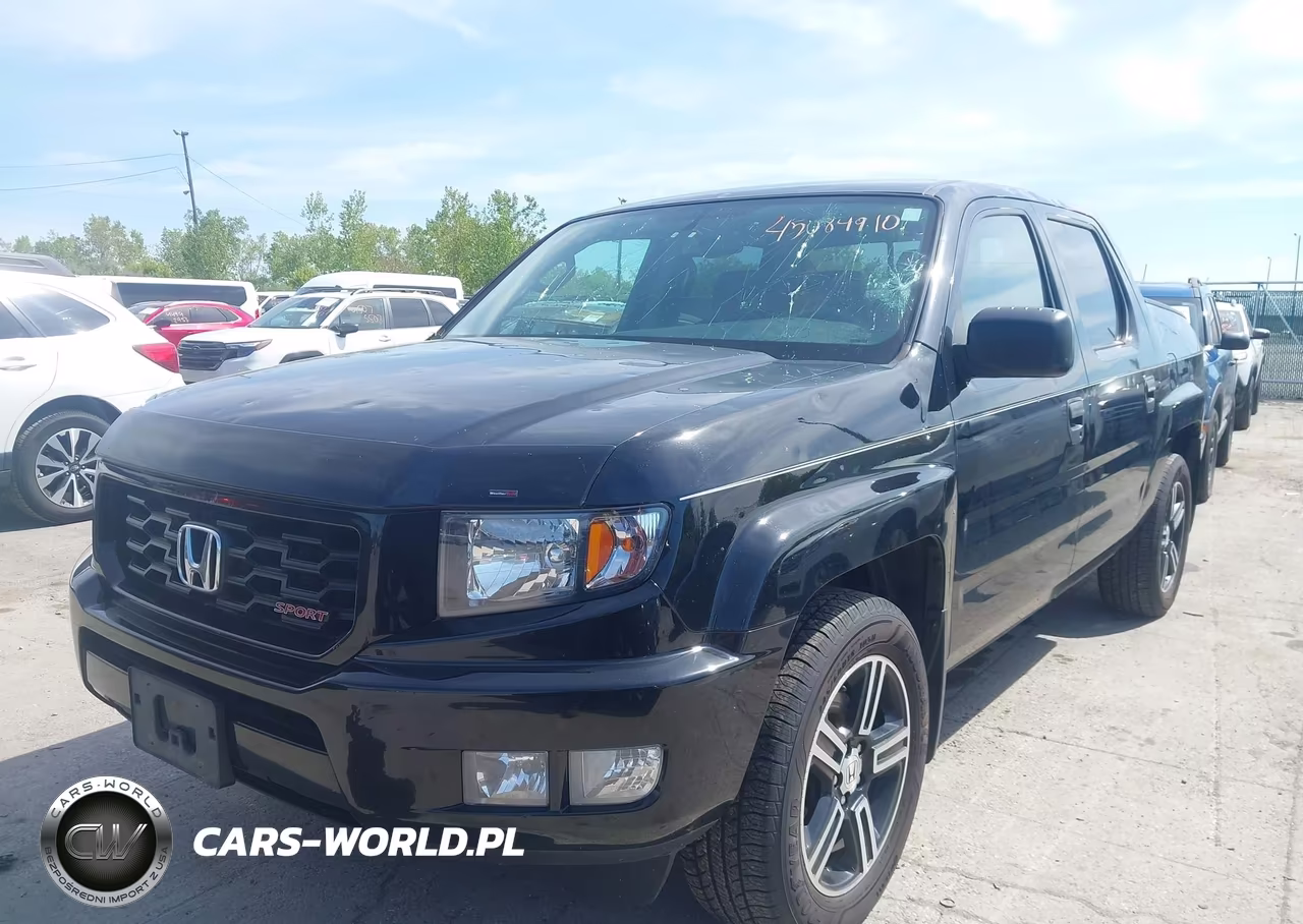 2014 Honda Ridgeline Sport VIN:5FPYK1F75EB014399 - 2