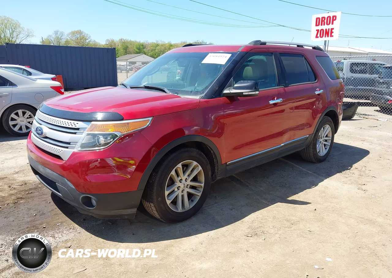 2014 Ford Explorer Xlt VIN:1FM5K7D99EGA56353 - 2