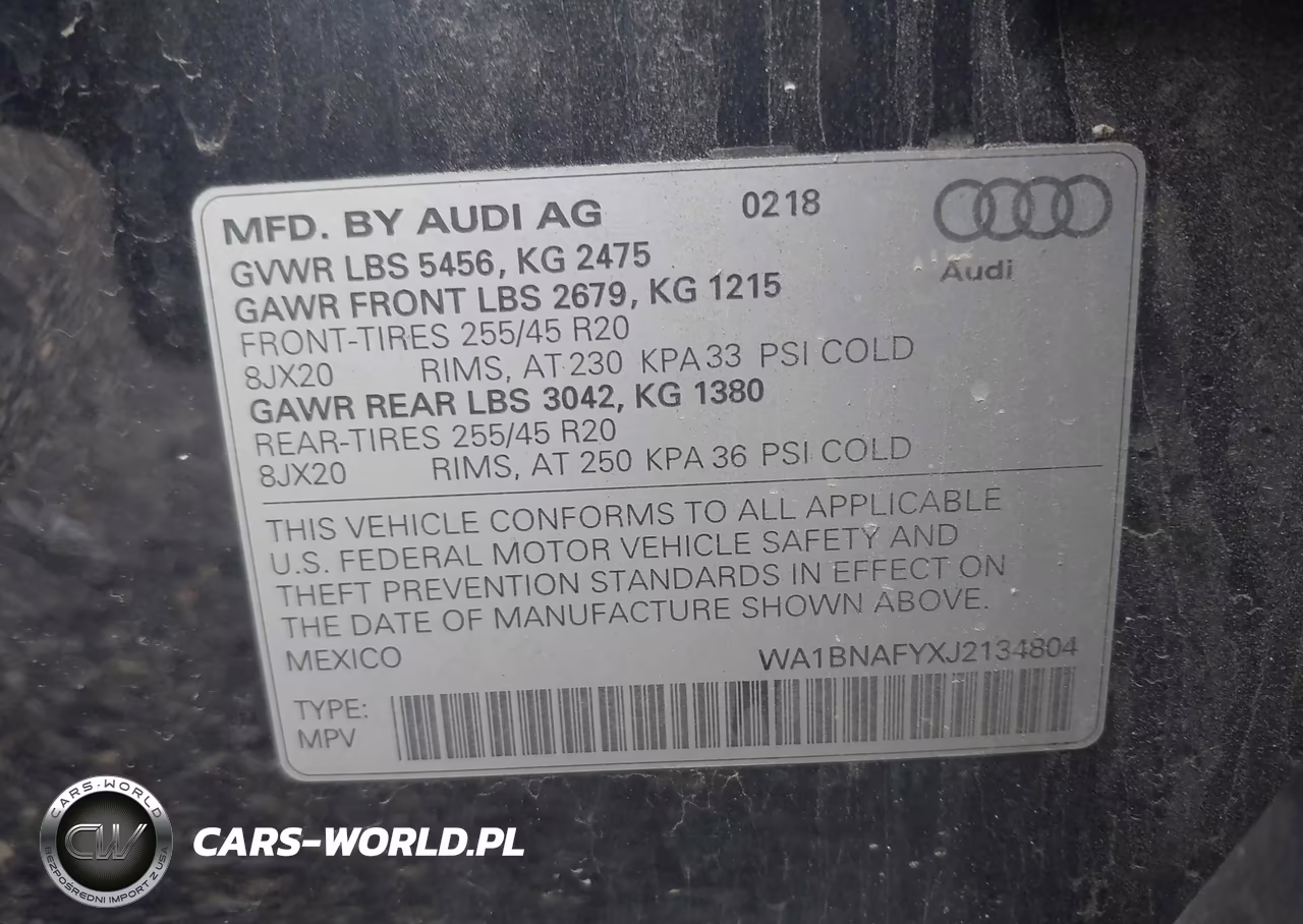 2018 Audi Q5 2.0T Premium-2.0T Tech Premium VIN:WA1BNAFYXJ2134804 - 9