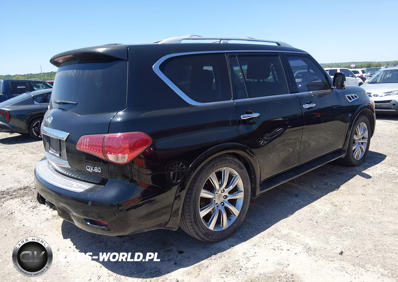 2014 Infiniti Qx80 VIN:JN8AZ2NE9E9067097 - 4