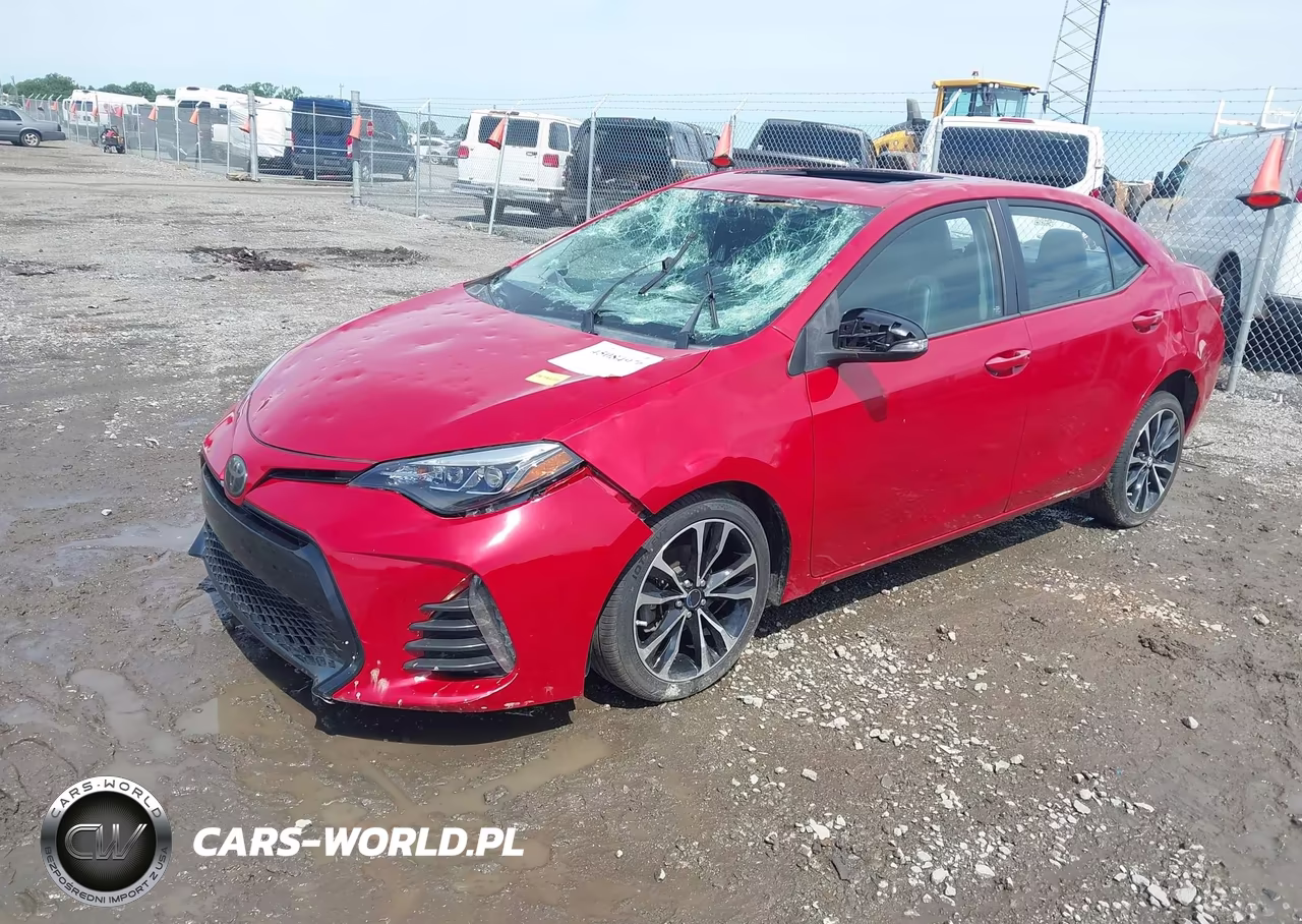 2017 Toyota Corolla Se VIN:2T1BURHE9HC833072 - 2