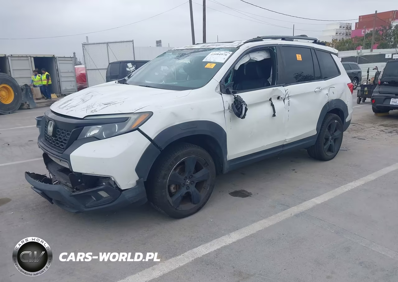 2020 Honda Passport 2Wd Ex-L VIN:5FNYF7H55LB001905 - 2