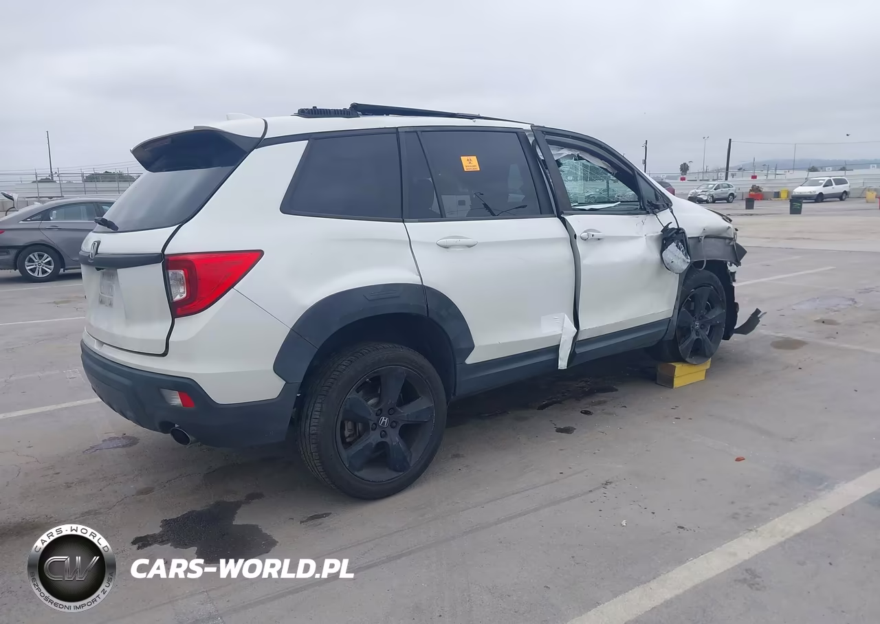 2020 Honda Passport 2Wd Ex-L VIN:5FNYF7H55LB001905 - 4