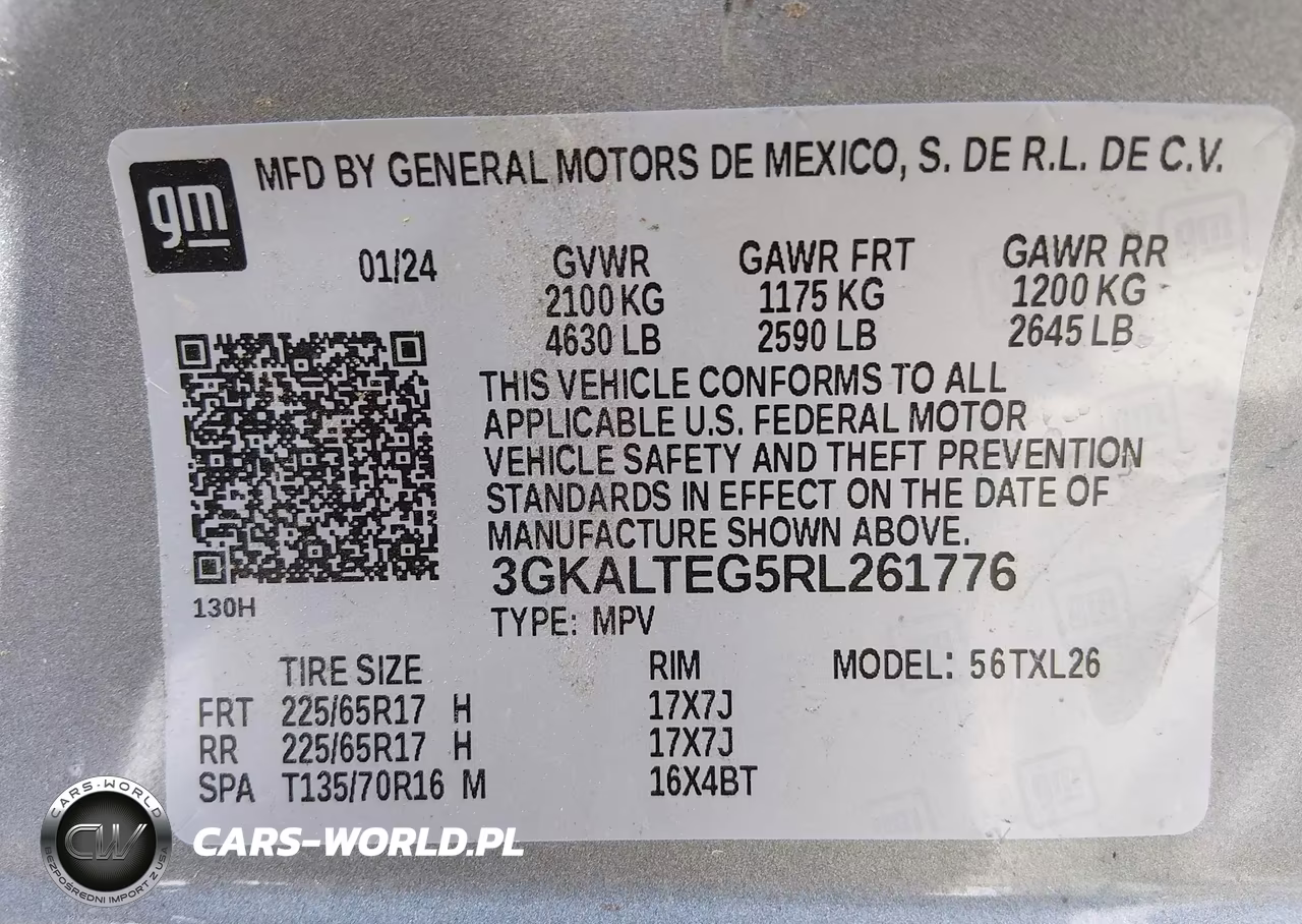 2024 GMC Terrain Awd Sle VIN:3GKALTEG5RL261776 - 9