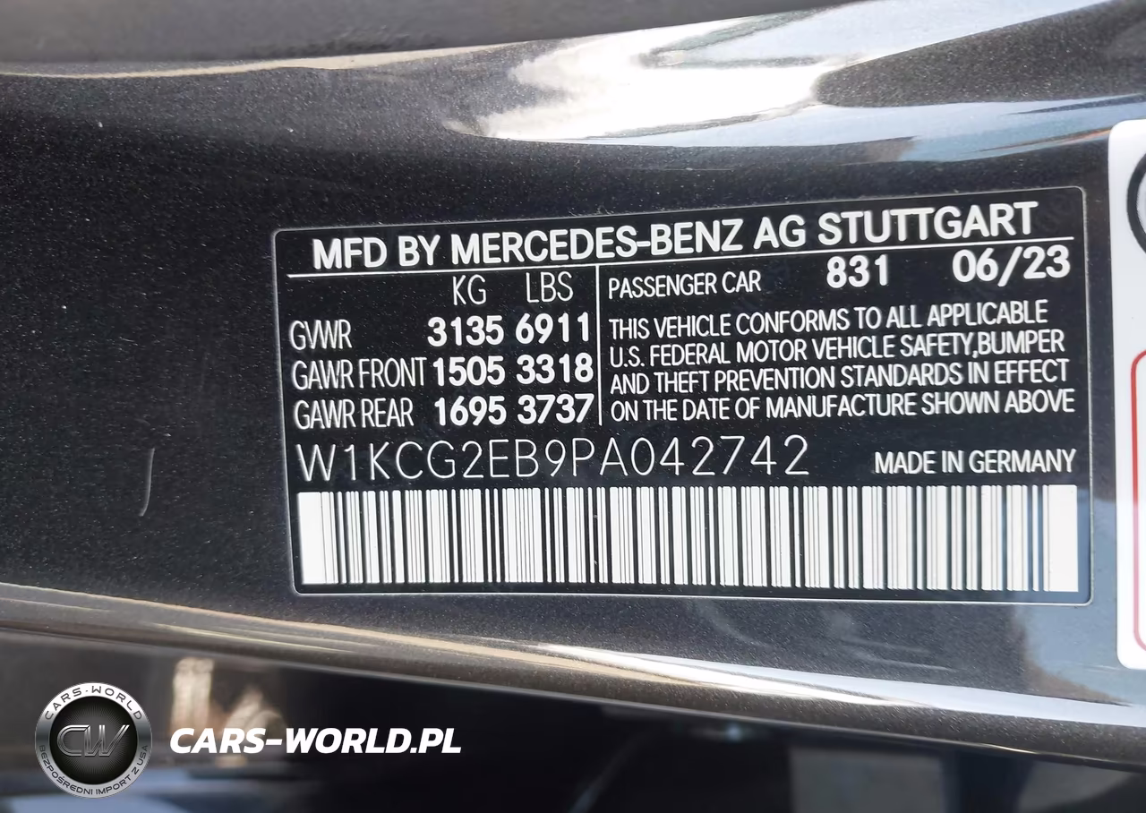 2023 Mercedes-Benz Eqs 450 4Matic VIN:W1KCG2EB9PA042742 - 9