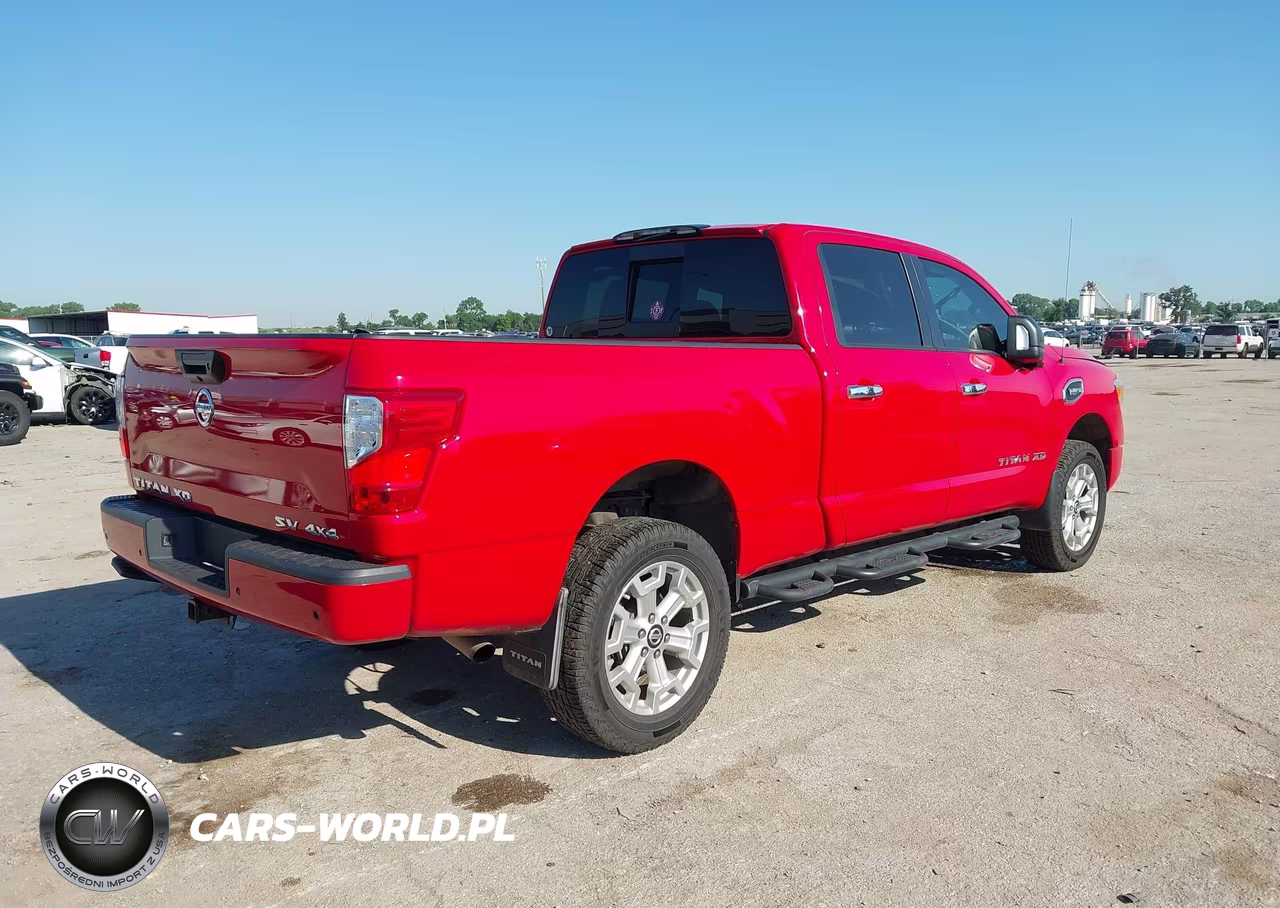 2021 Nissan Titan Xd Sv 4X4 VIN:1N6AA1FBXMN510815 - 4
