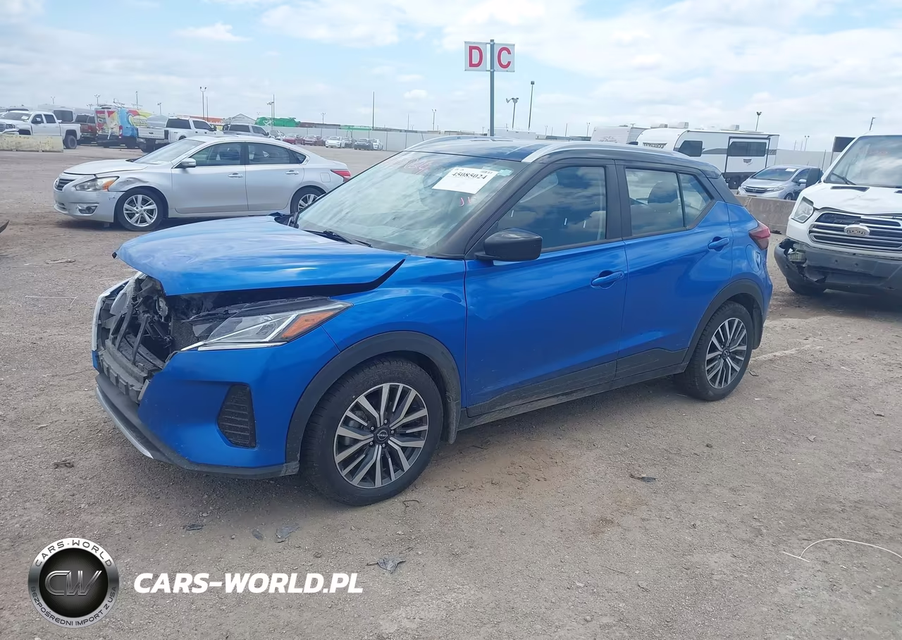 2022 Nissan Kicks Sv Xtronic Cvt VIN:3N1CP5CV6NL481513 - 2