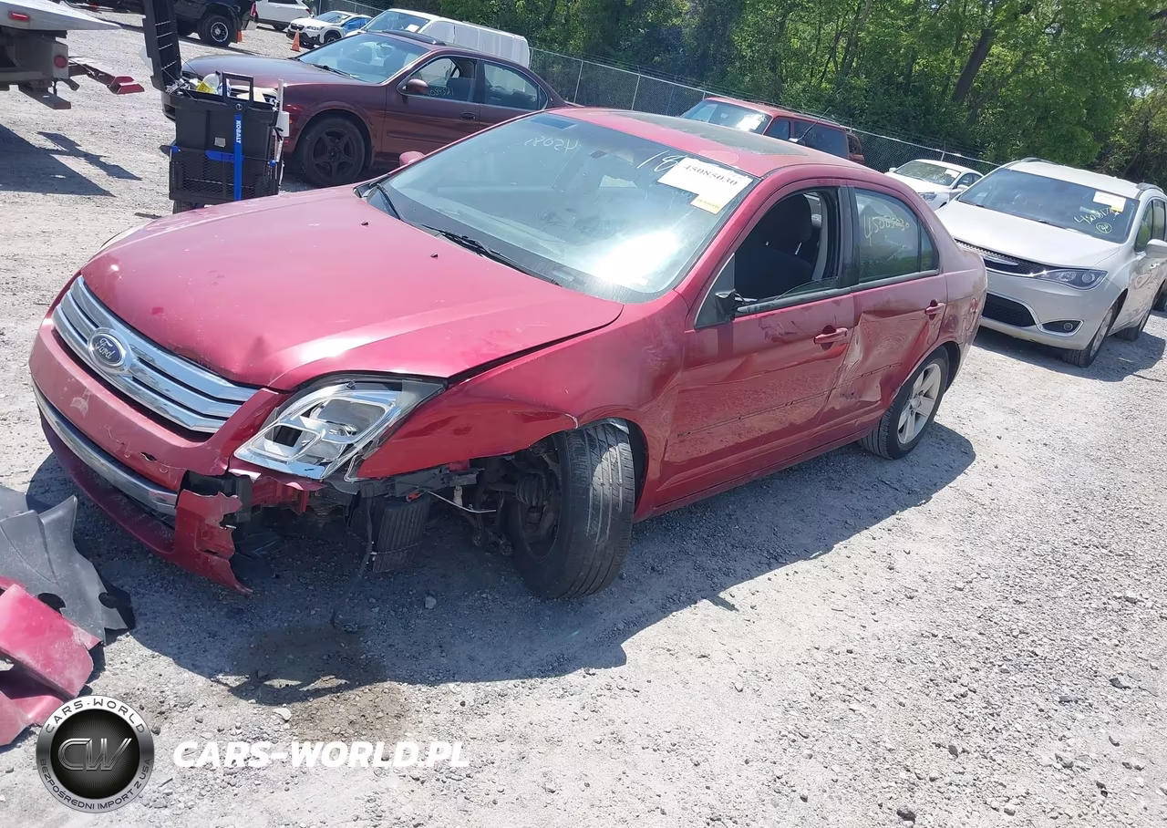2009 Ford Fusion Se VIN:3FAHP07Z89R182536 - 2