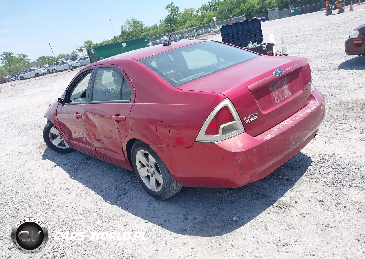 2009 Ford Fusion Se VIN:3FAHP07Z89R182536 - 3