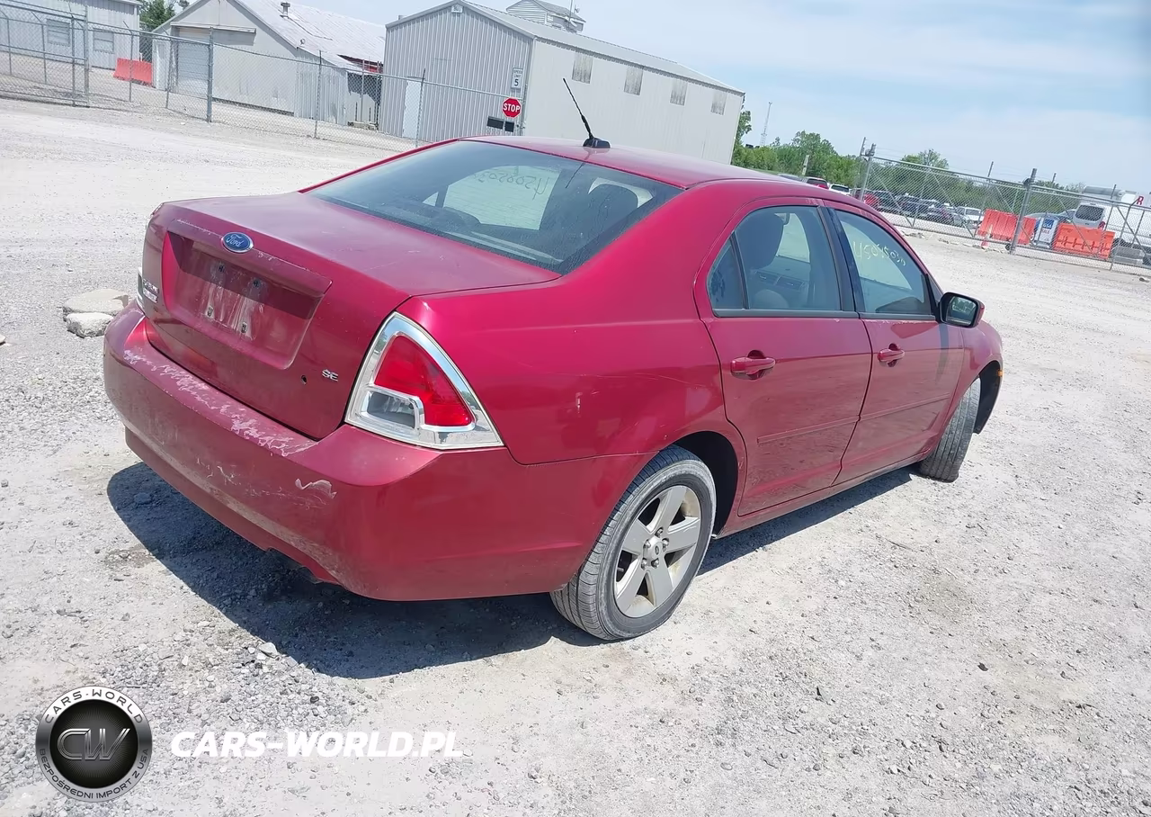 2009 Ford Fusion Se VIN:3FAHP07Z89R182536 - 4