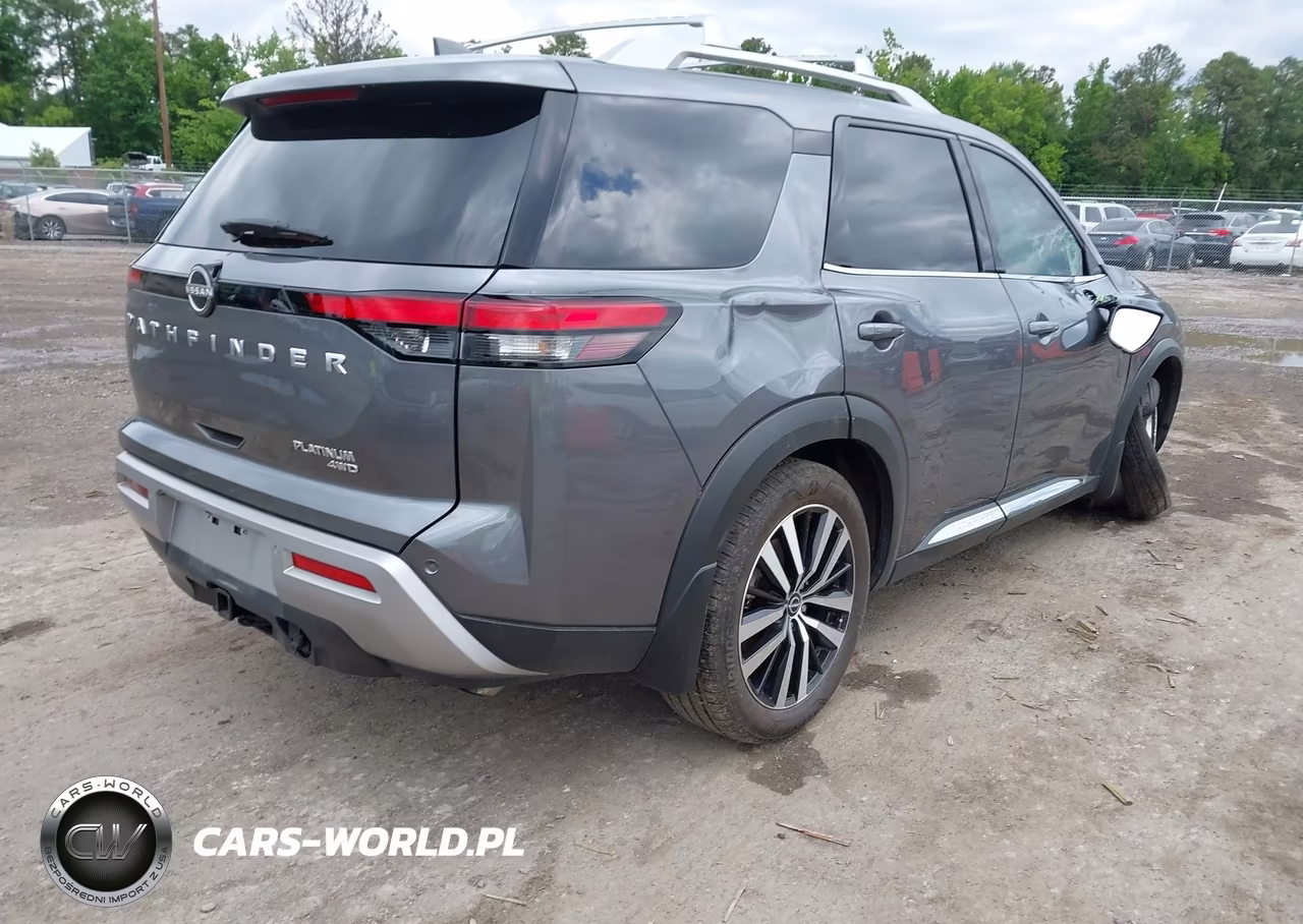 2025 Nissan Pathfinder Platinum 4Wd VIN:5N1DR3DK8SC238776 - 4