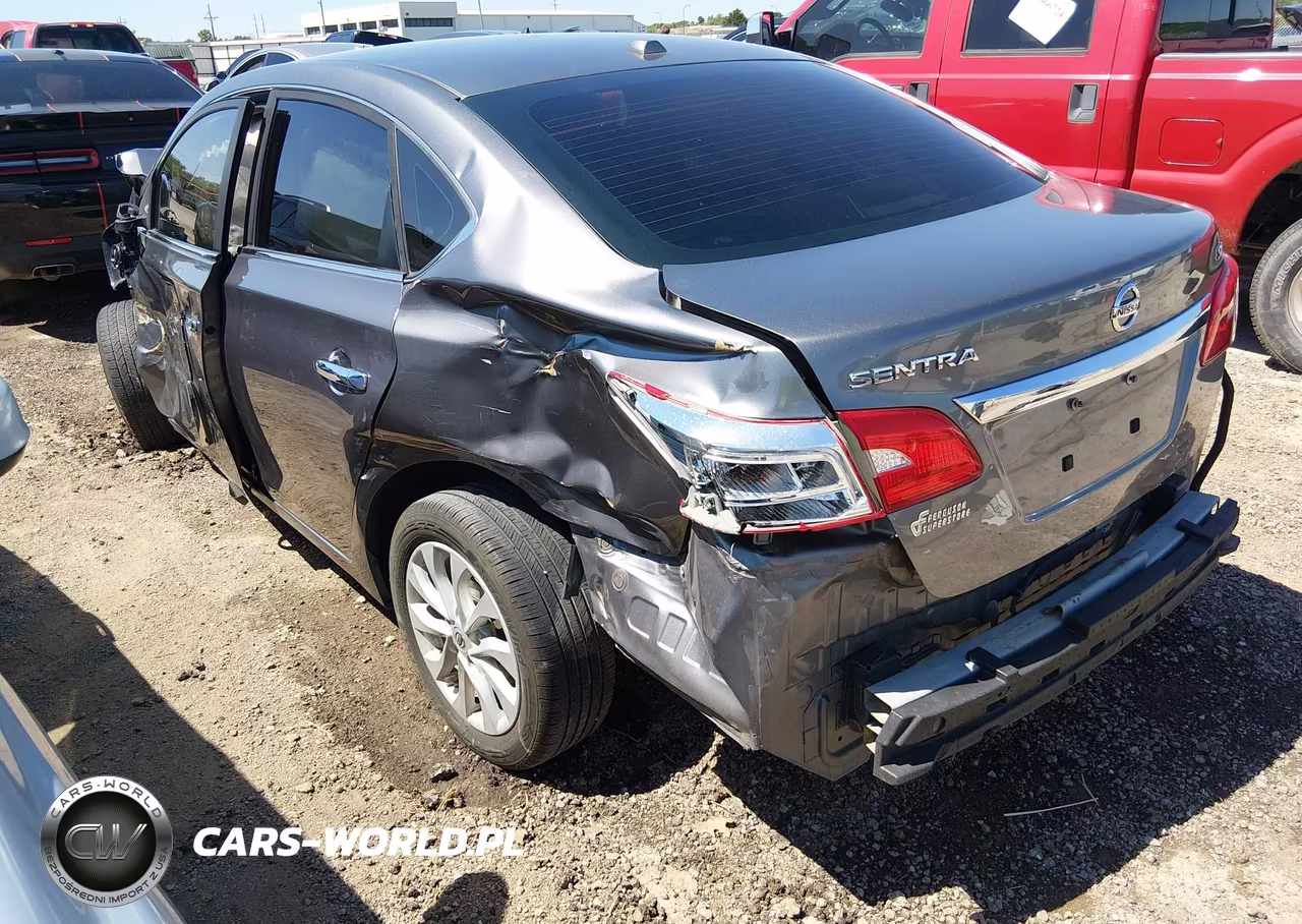 2019 Nissan Sentra Sv VIN:3N1AB7AP4KY432721 - 3